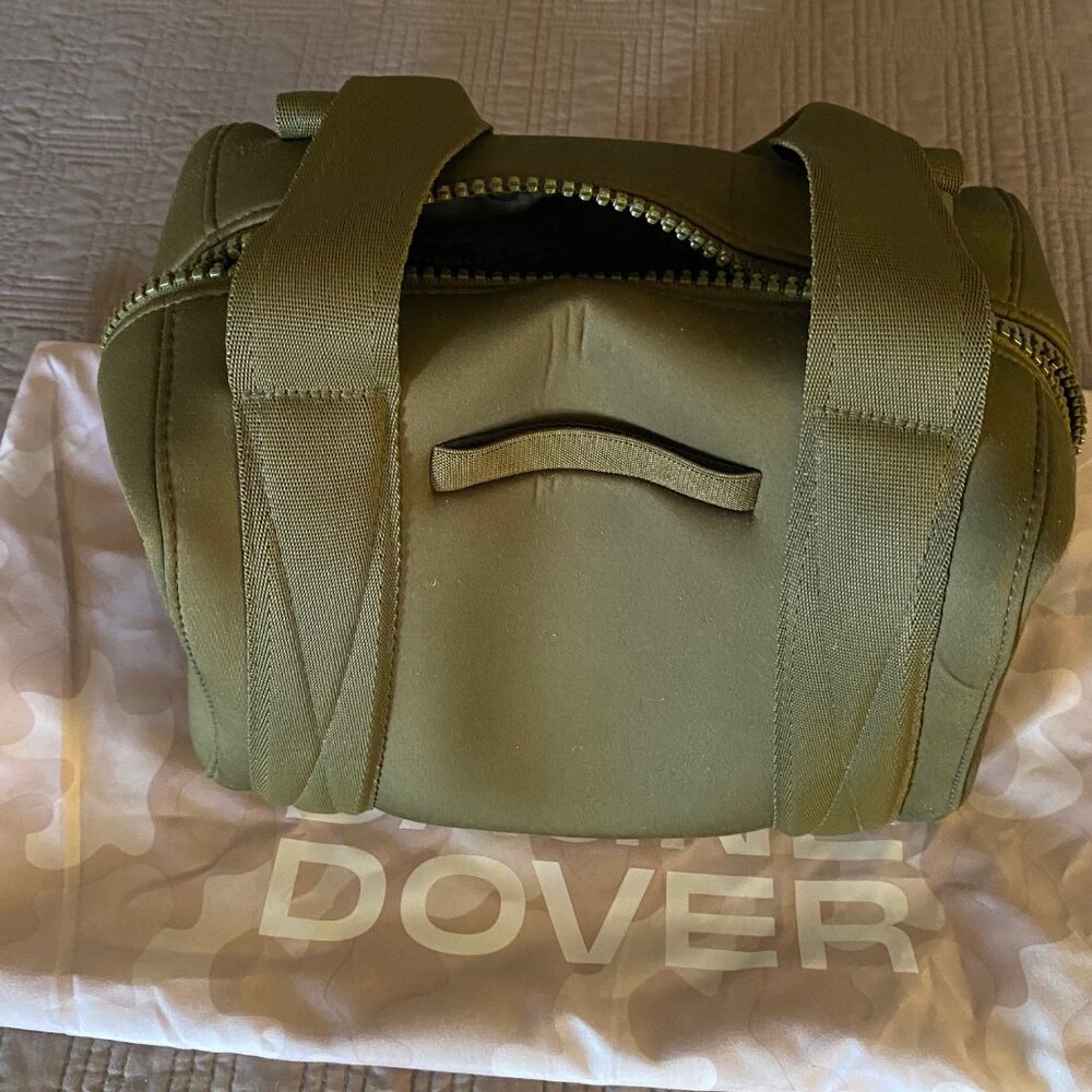 Dagne Dover, Landon Carryall, Dark Moss, Like new, size small with dust bag - Picture 8 of 10